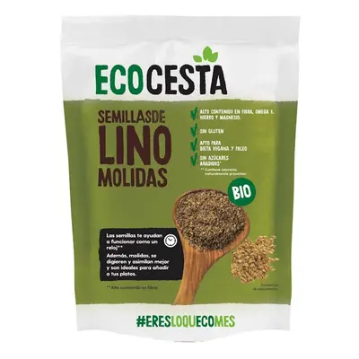 Semilla de lino de lino ecocesta bio 200 gr