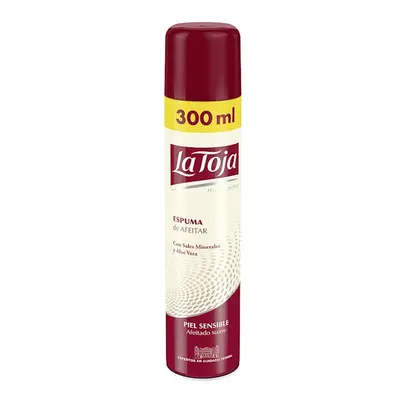 Espuma De Afeitar Piel Sensible Sales Y Aloe Vera La Toja 300Ml
