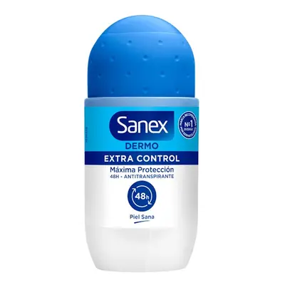 Desodorante roll-on sanex ph balance dermo extra control 48h antitranspirante 50ml