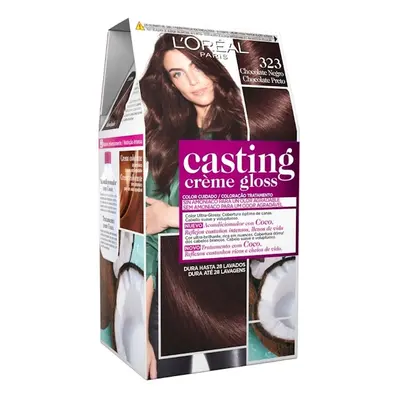 Tinte baño de color chocolate negro casting creme gloss nº 323