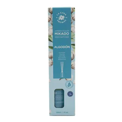 Ambientador Mikado Basic Pure Cotton La Casa De Los Aromas 30Ml