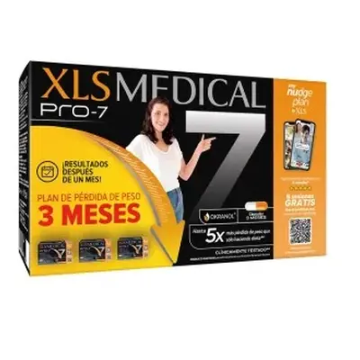 Xls Medical Pro-7 Captagrasas Lote 540 Cápsulas