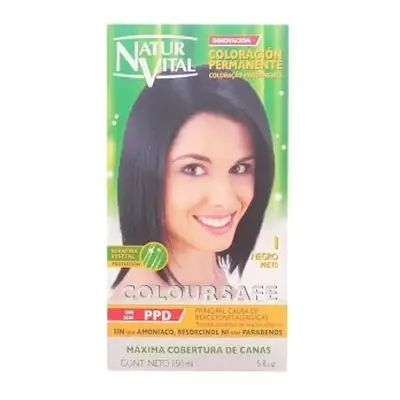 Natur Vital Coloursafe Tinte Permanente Nº 1-Negro