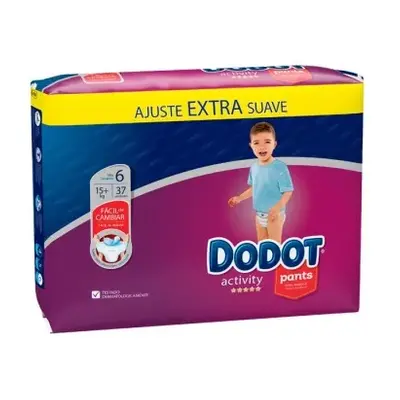 Dodot Pants Activity T-6 Pañal-Braguita 15 + Kg 37 Un