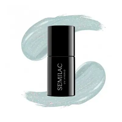 Esmalte semipermanente Semilac - 323 Icy Mint Shimmer - 7ml