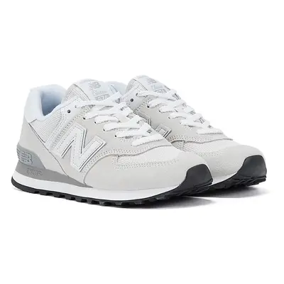 New Balance Zapatillas Grises Claras Para Mujer 574 Nimbus Cloud.