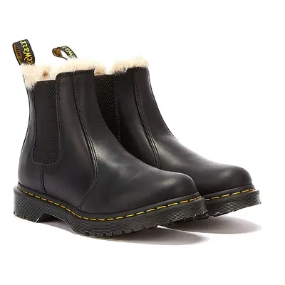 Dr. Martens Botas Leonore De Mujer En Negro Quemado De Wyoming