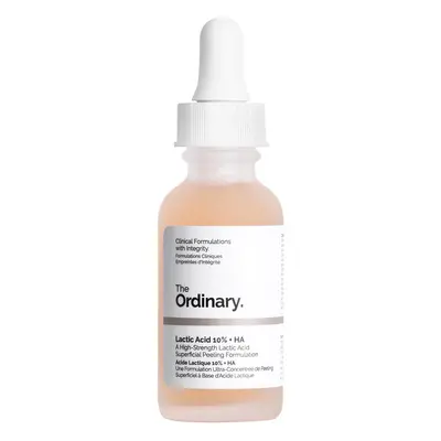 Formulación exfoliante superficial de ácido láctico 10 % + HA 2 % de The Ordinary 30 ml