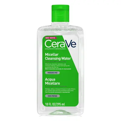 CeraVe Agua Limpiadora Micelar con Niacinamida y Ceramidas para todo tipo de pieles 295ml