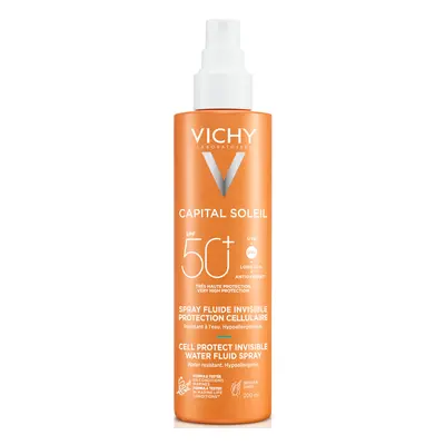 Vichy Capital Soleil Cell Protect Invisible High UVA and UVB Sun Protection Spray SPF50+ 200ml