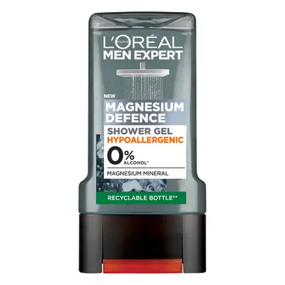 L'Oréal Paris Men Expert Magnesium Defence Hypoallergenic Shower Gel for Sensitive Skin 300ml