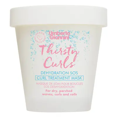 Mascarilla de tratamiento Thirsty Curls Dehydration SOS de Umberto Giannini (200 g)