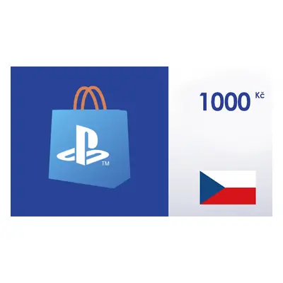 PlayStation Network Card 1000 Kč - PSN Czech Republic