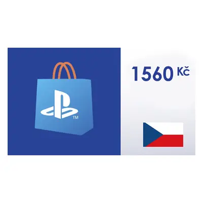 PlayStation Network Card 1560 Kč - PSN Czech Republic