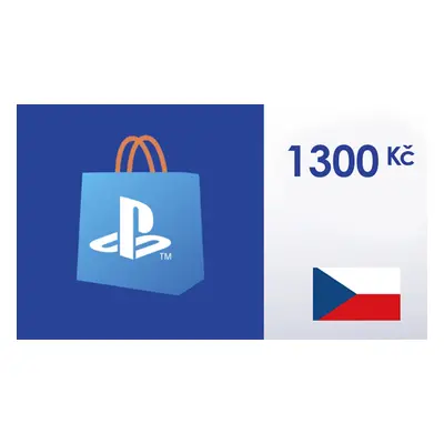 PlayStation Network Card 1300 Kč - PSN Czech Republic