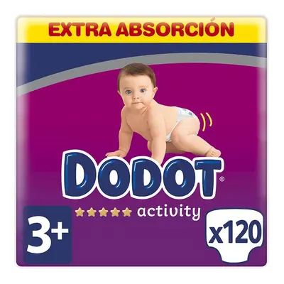 Dodot - Dodot Activity Extra Talla 3 Pañales 6-10 Kg 120 U