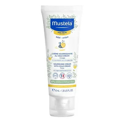 Mustela - Bebé-niño Crema Facial Nutritiva Al Cold Cream 40 Ml