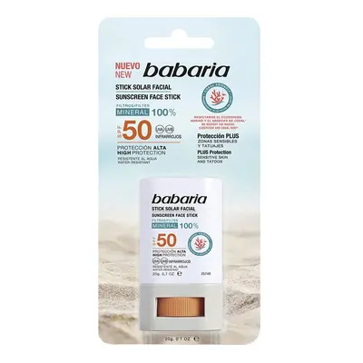 Babaria - Solar Stick Facial Spf50 20 Gr