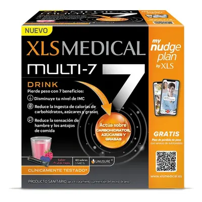 Xls Medical - Xls Medical Multi-7 Bebida Frutos Rojos 60 Sobres