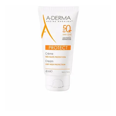 A-derma - Protect Crema Solar Spf50+ Sin Perfume 40 Ml