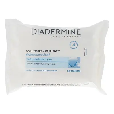 Diadermine - Toallitas Desmaquillantes Refrescantes Piel Normal-mixta 25 U