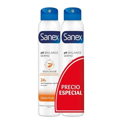 Sanex - Dermo Sensitive Desodorante Vaporizador Dúo 2 X 200 Ml