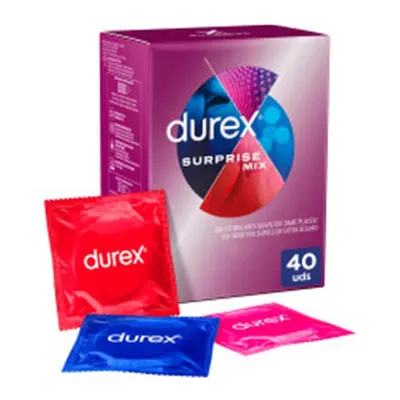 Durex - Durex Surprise Mix X 40 Preservativos Variados