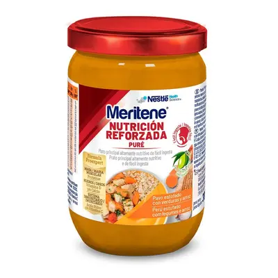 Meritene - Pure Tarro Pavo Con Arroz Y Zanahorias 300 Gr