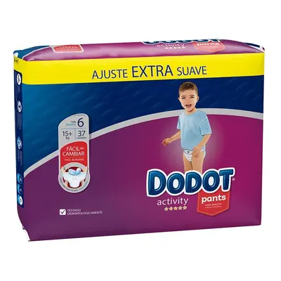 Dodot - Dodot Pants Activity Talla 6 Pañal-braguita 15 - + Kg 37 U