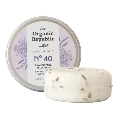 The Organic Republic - Champú Sólido Pelo Seco 70 Gr