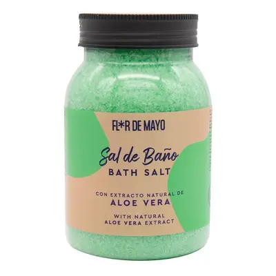 Flor De Mayo - Sal De Baño Aloe Vera 650 Gr