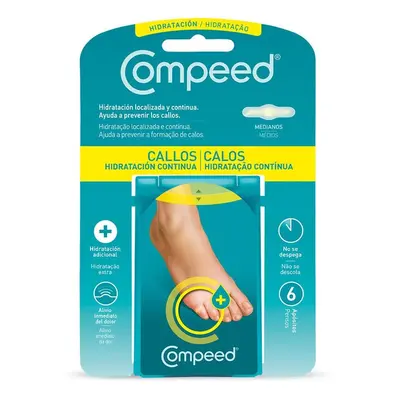 Compeed - Callos Hidratación Continua 6 Apósitos