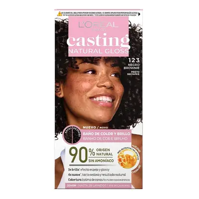 L'oréal Paris - Casting Natural Gloss 123 Negro Brownie 180 Ml