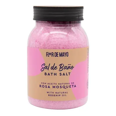 Flor De Mayo - Sal De Baño Rosa Mosqueta 650 Gr