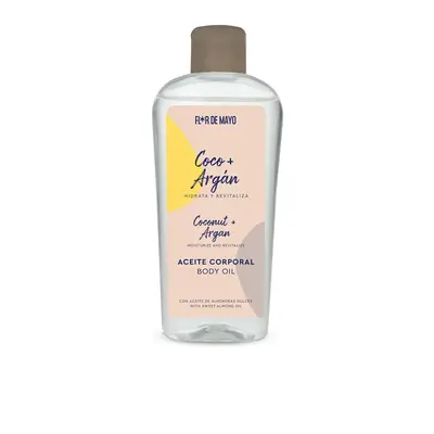 Flor De Mayo - Aceite Corporal Hidratante Coco Y Argán 200 Ml