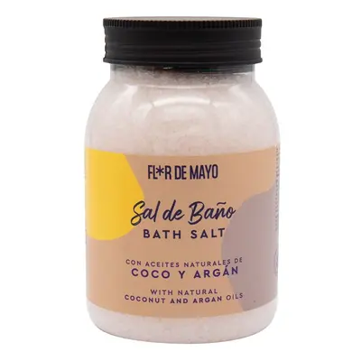 Flor De Mayo - Sal De Baño Argán Y Coco 650 Gr
