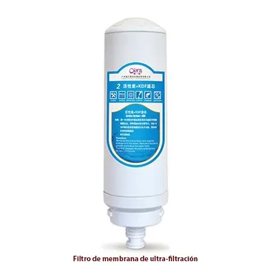 Filtro de KDF y gránulos de coco activo para purificador de agua Yatek W01