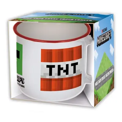 Taza desayuno de cerámica de 400 ml de Minecraft