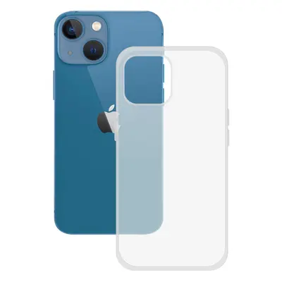 KSIX smart your tech Funda Premium para iPhone 13 Mini, Lateral TPU, PC rígido Trasero, Transpar