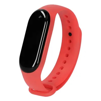 Pulsera compatible con la última versión de la smart band de xiaomi, mi band 6, en color rosa.