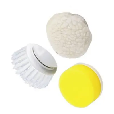 Set de Accesorios para usar en GyroScrub, contiene cepillo, esponja y abrillantador