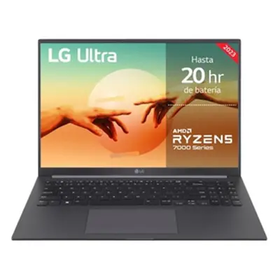 Portatil lg ultra 16ud70r - g amd ryzen 7 7730u 16pulgadas 16gb ssd512gb frfeedos