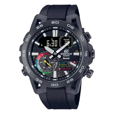 Reloj de pulsera CASIO Edifice - ECB-40MP-1AEF correa color: Negro Dial Negro Hombre