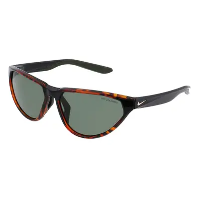 NIKE, Soft Tortoise/Green Polarized, One size Unisexo