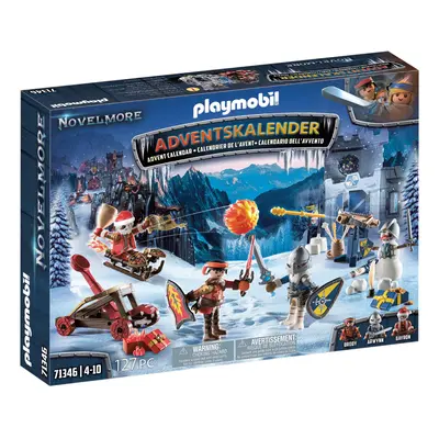 Calendario de adviento play mobil novelmore - batalla en la nieve