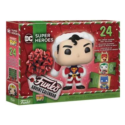 Dc comics pocket pop! calendario de adviento 2023