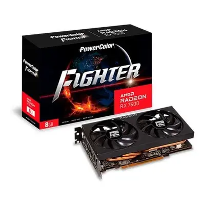 PowerColor RX 7600 8G-F AMD Radeon RX 7600 8 GB GDDR6