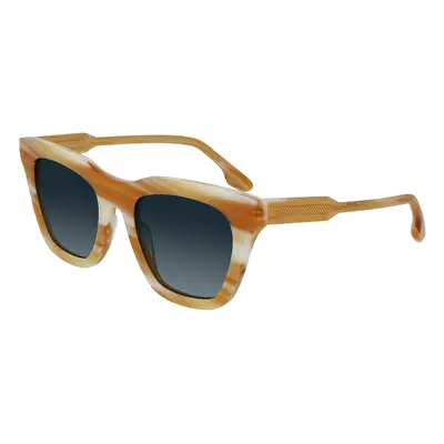 Victoria Beckham VB630S 47801 Sunglasses, 774 Honey Horn, 53 Unisex