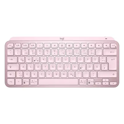 Logitech MX Keys Mini teclado RF Wireless + Bluetooth QWERTY Inglés Rosa