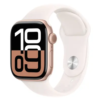 Apple Watch Series 10 OLED 42 mm Digital 374 x 446 Pixeles Pantalla táctil Oro rosa Wifi GPS (sa